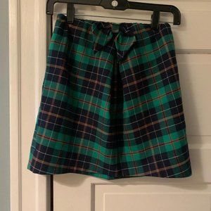 Crewcuts girls plaid skirt-size 10
